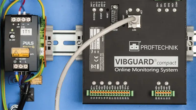  IP65外壳中的VIBGUARD紧凑型监控系统 