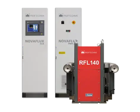 NOVAFLUX magnetic flux leakage testing system tool